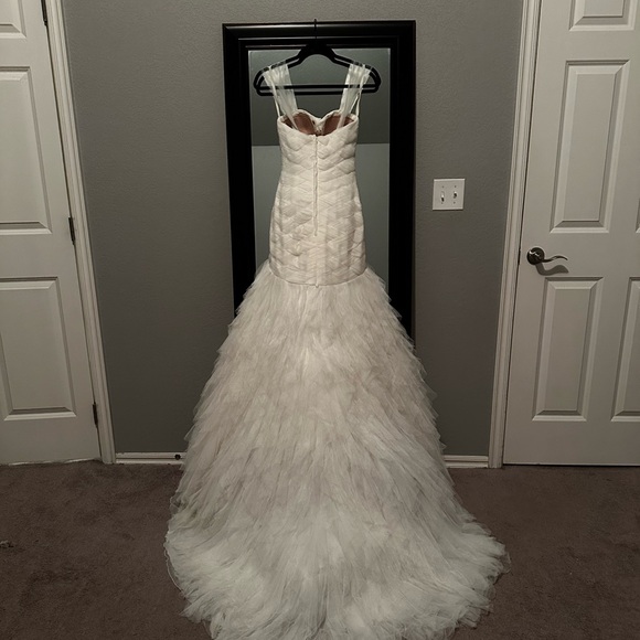 Galina Signature custom mermaid wedding dress gown - Picture 8 of 11